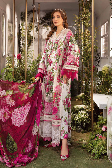 Maria B MPT-2102-A Mprint Lawn Online Shopping